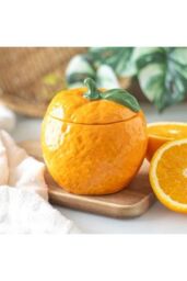 KDMD Orange Shaped Candle Jar - thumbnail 2
