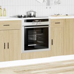 Berkfield Home Oven Cabinet¬†Porto Sonoma Oak Engineered Wood in Brown - thumbnail 3