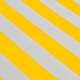 Berkfield Home Folding Awning Manual Operated 400 cm Yellow/White in Yellow - thumbnail 5