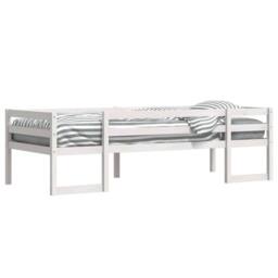 Berkfield Home Kids' Bed Frame without Mattress White 90x200 cm Solid Wood Pine - thumbnail 4