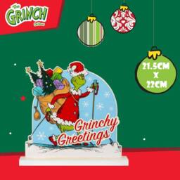 VFM e-Store Grinch Christmas Decoration Festive Gift 21.5cm x 22cm Green X 1 - Size: 21.5 cm x 22 cm - thumbnail 2