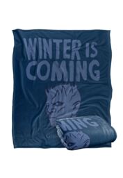 Warner Brothers Game Of Thrones Officially Licensed Silky Touch Super Soft Throw Blanket 152 x 127 cm in White - thumbnail 2
