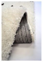 THE RUGS Snug Collection Spotty Shaggy Rugs - R467A in White - Size: 120 cm x 170 cm - thumbnail 4