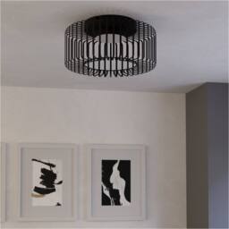 Loops 2 PACK Sleek Black Ceiling Light for Indoor Space - Versatile Home - thumbnail 3