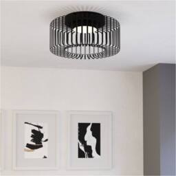 Loops 2 PACK Sleek Black Ceiling Light for Indoor Space - Versatile Home - thumbnail 5