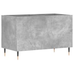 Berkfield Home Record Cabinet Concrete Grey 74.5x38x48 cm Engineered Wood - thumbnail 2