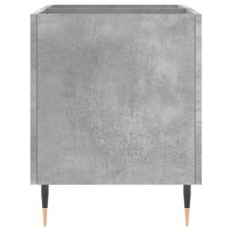 Berkfield Home Record Cabinet Concrete Grey 74.5x38x48 cm Engineered Wood - thumbnail 5