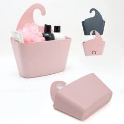 SPETLEK Bathroom Storage Caddy Basket W/ Self-Draining Pink - Size: Large - thumbnail 4