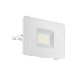 Loops IP65 Outdoor Wall Flood Light White Adjustable 50W Built in LED Porch Lamp - thumbnail 1