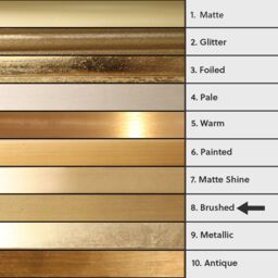 Melody Maison Large Gold Round Stepped Wall Mirror - 80cm X 80cm - Size: 80 cm X 80 cm - thumbnail 6