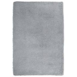Berkfield Home Shaggy Rug High Pile NAVARRA Light Grey 120x170 cm Polyester - Size: Medium - thumbnail 3
