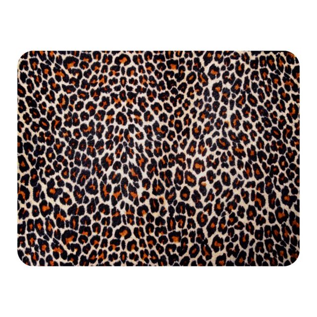 Benjamin Tate Design Print Of Leopard Skin Blanket in Natural - Size: 120 cm x 150 cm - image 1