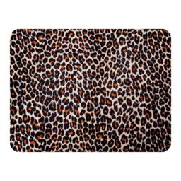 Benjamin Tate Design Print Of Leopard Skin Blanket in Natural - Size: 120 cm x 150 cm - thumbnail 1
