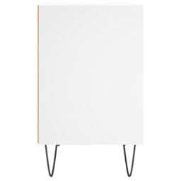 Berkfield Home Bedside Cabinets 2 pcs White 40x30x50 cm Engineered Wood - Size: 40 x 30 x 50 cm - thumbnail 6