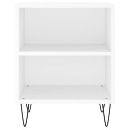 Berkfield Home Bedside Cabinets 2 pcs White 40x30x50 cm Engineered Wood - Size: 40 x 30 x 50 cm - thumbnail 5