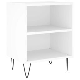 Berkfield Home Bedside Cabinets 2 pcs White 40x30x50 cm Engineered Wood - Size: 40 x 30 x 50 cm - thumbnail 4