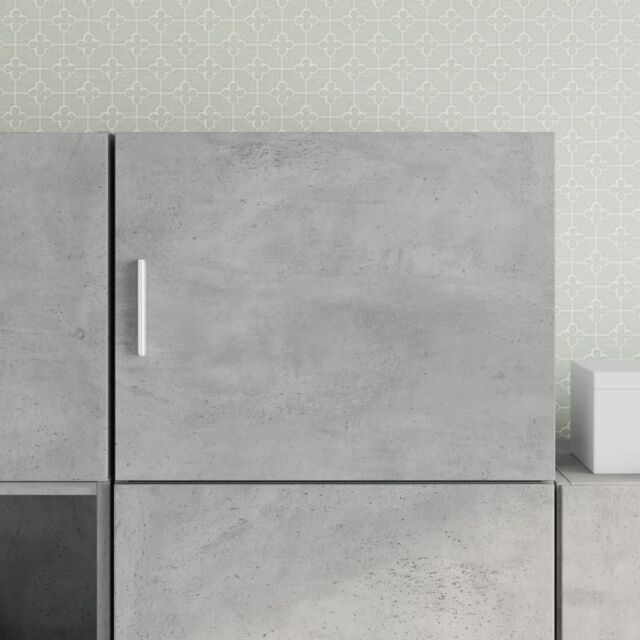 Berkfield Home Wall Cabinet Concrete Grey 50x42.5x40 cm Engineered Wood - image 1