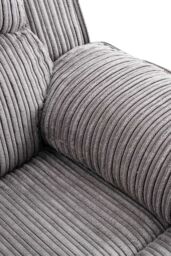 More4Homes Postana Electric Recliner Jumbo Cord 2+3 Seater Sofa Set in Grey - thumbnail 6