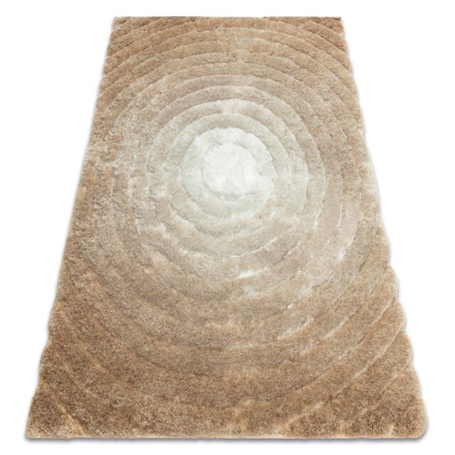 RugsX Flim Rug in Beige - Size: 120 cm x 160 cm - image 1