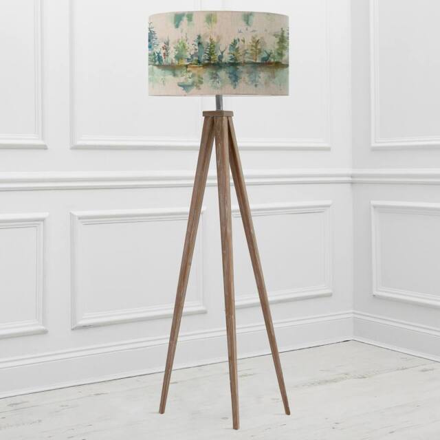 Voyage Maison Aratus Floor Lamp With Wilderness Eva Lampshade