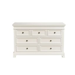 Melody Maison Large Ivory 7 Drawer Chest Of Drawers - Daventry Ivory Range - thumbnail 1