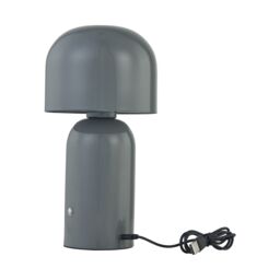 First Choice Lighting Christina - Grey LED Rechargeable Touch Table Lamps Twin Pack - thumbnail 4