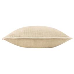Yard Ribble 100% Cotton Acid Wash Cushion in Natural - Size: 40 cm x 60 cm - thumbnail 3
