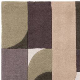 The Rug Shop UK Green Handmade Modern Geometric Abstract Easy To Clean Area Rug - Size: 160 cm x 230 cm - thumbnail 3