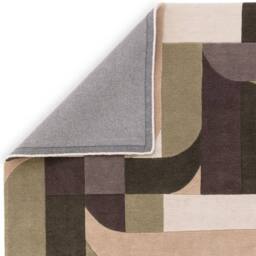The Rug Shop UK Green Handmade Modern Geometric Abstract Easy To Clean Area Rug - Size: 160 cm x 230 cm - thumbnail 5