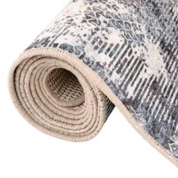 Berkfield Home Rug Washable Multicolour 190x300 cm Anti Slip - Size: 100 cm diameter - thumbnail 5