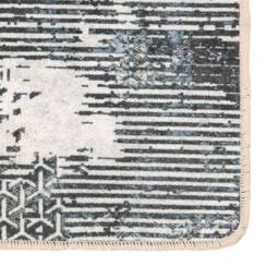 Berkfield Home Rug Washable Multicolour 190x300 cm Anti Slip - Size: 100 cm diameter - thumbnail 1