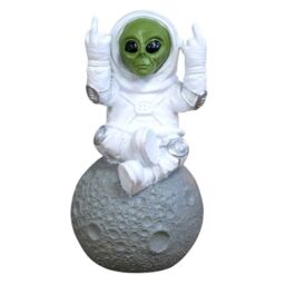 Gifts Direct 2 U Up Yours Alien Ornament in White - thumbnail 1