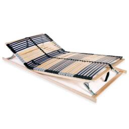 Berkfield Home Slatted Bed Base with 42 Slats 7 Zones 100x200 cm - thumbnail 2