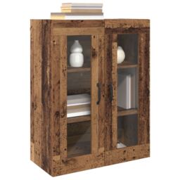 Berkfield Home Hanging Wall Cabinet Brown 69.5 x 34 x 90 cm Engineered wood - thumbnail 3