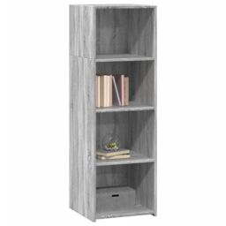 Berkfield Home Highboard Grey Sonoma 40x41x124 cm Engineered Wood - Size: 40 x 41 x 124 cm - thumbnail 3