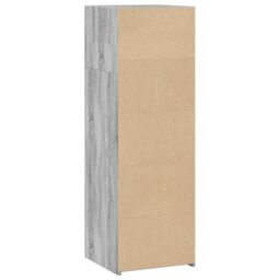Berkfield Home Highboard Grey Sonoma 40x41x124 cm Engineered Wood - Size: 40 x 41 x 124 cm - thumbnail 6