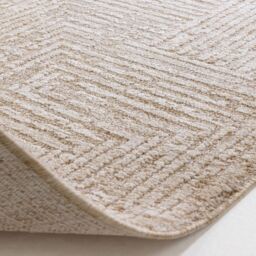 The Rug Shop UK Modern Abstract Natural Polyester Cotton Backing Area Rug - Size: 200 cm x 300 cm - thumbnail 5