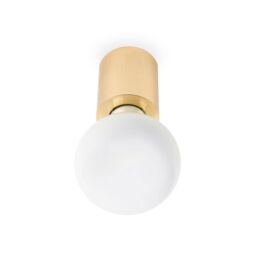 Netlighting Ten 1 Light Indoor Candle Wall Ceiling Light Copper E27 - thumbnail 2