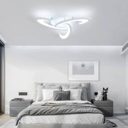 Goeco LED Ceiling Light Dimmable 30W for Kitchen Bedroom Balcony Hallway in White - thumbnail 3