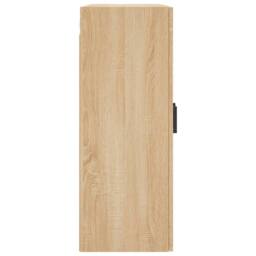 Berkfield Home Wall Mounted Cabinets 2 pcs Sonoma Oak Engineered Wood in Light Oak - thumbnail 7