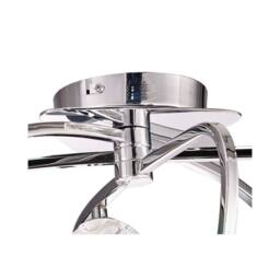Netlighting Lux Ceiling 5 Light G9 Polished Chrome in Silver - thumbnail 4