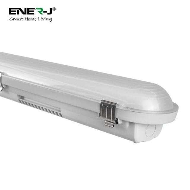 ENER-J Pack of 6 Non Corrosive Waterproof Fitting 12m 40W 120 lumens per Watt in White - image 1