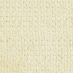 Berkfield Home Sunshade Sail 160 g/m ² Cream 2x3 m HDPE in Beige - thumbnail 3