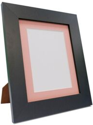 Frames & Mirrors 4U Metro Black Frame with Pink Mount A4 Image Size 9 x 6 - thumbnail 5