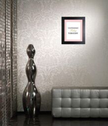 Frames & Mirrors 4U Metro Black Frame with Pink Mount A4 Image Size 9 x 6 - thumbnail 4
