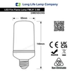 EONLION IP68 2.3W LED Bricklight Outdoor Step Pathway Wall Light White in Silver - thumbnail 2
