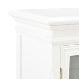 Berkfield Home Sideboard White 70x28x70 cm Solid Pine Wood - Size: 70 x 28 x 70 cm - thumbnail 6