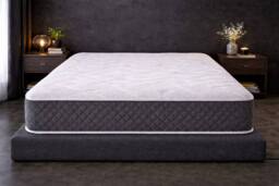 Chester & Oakley Classic Midnight Memory Foam Open Coil Mattress - 7 INCH in White - Size: Small Single - thumbnail 6