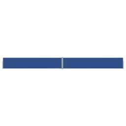 Berkfield Home Patio Retractable Side Awning 140x1200 cm Blue - thumbnail 2