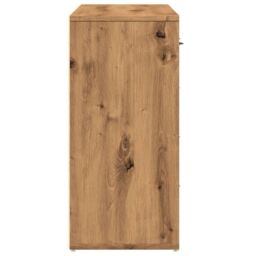 Berkfield Home Sideboard Artisan Oak 88x30x64 cm Engineered Wood in Brown - Size: 88 x 30 x 64 cm - thumbnail 5